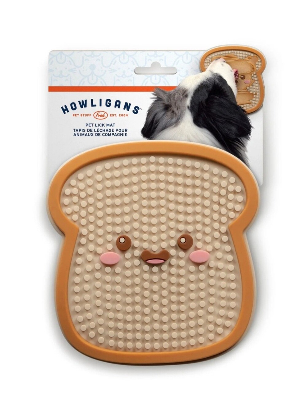 Brand New DISTRACT-O-MAT ToastPet Lick Mat. Food Safe. BPA Safe. Dishwasher Safe